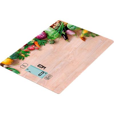 EDM  Kitchen Scale Max 5kg Marron One Size / EU Plug