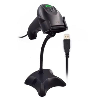 Lecteur de Code Barres avec Support Ewent EW3420 LED USB Noir