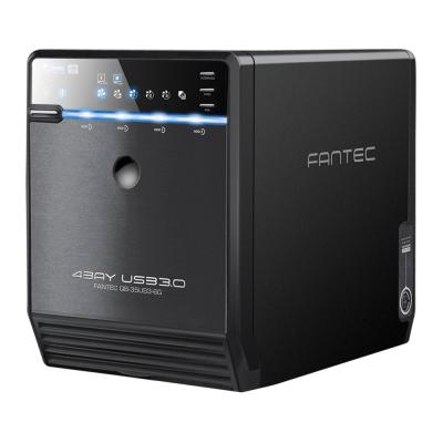 FANTEC  Qb-35us3-6g 4x3.5 Sata Hdd Usb 3.0 Esata External Hard Drive Enclosure Noir