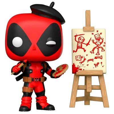FUNKO Figurine  Pop! - N&deg;887 - Deadpool - Deadpool Artiste 