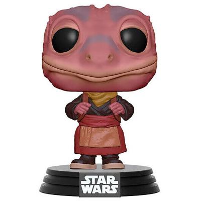 FUNKO  Pop Star Wars The Mandalorian Frog Lady Exclusive Orange