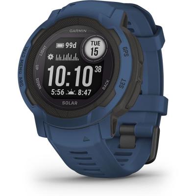 GARMIN  Montre cardio GPS Instinct 2 Solar Blue Bleu