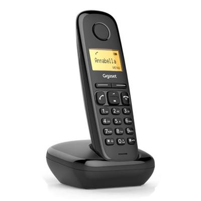 GIGASET  A170 T&eacute;l&eacute;phone sans fil avec ID d'appelant DECTGAP noir