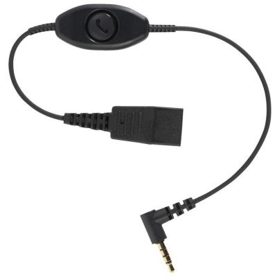 JABRA Gn  Link Mobile Qd To 3.5 Mm W.ptt Supervisor Cord Noir
