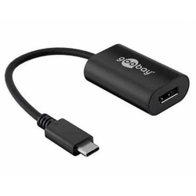 GOOBAY  Adaptateur USB 3.1 Type-C / DisplayPort (M/F)