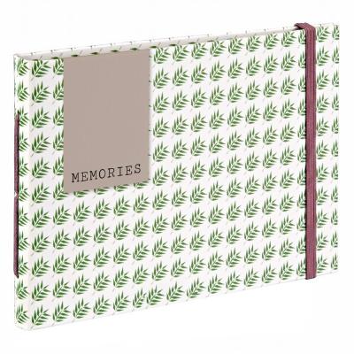 HAMA  Fern Bookbound 18x13 Cm 20 Pages Photo Album Vert,Blanc