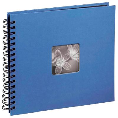 HAMA  Fine Art Spiral azur 36x32 50 schwarze Seiten 10611 (10611)