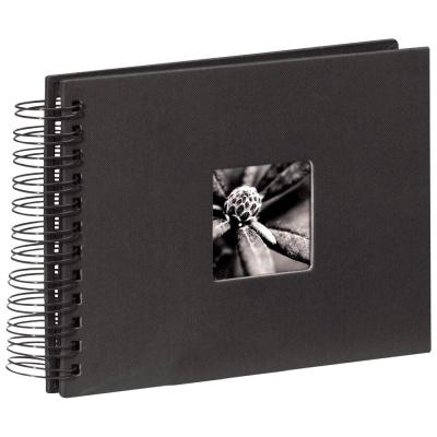 HAMA  Fine Art Spiral 24x17 Cm 50 Black Pages Photo Album Noir