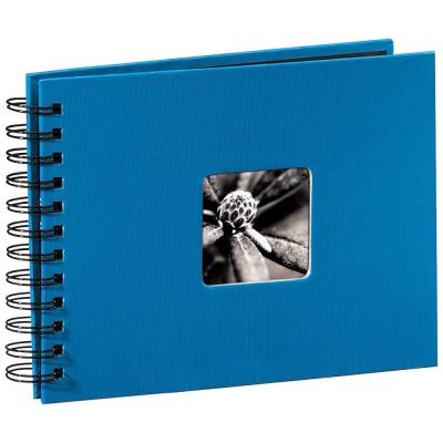 HAMA  Album Photo ""Fine Art"" (format 24 x 17 cm, 50 pages noires, &agrave; spirale) Azur