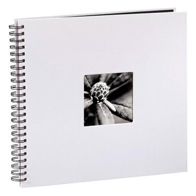 HAMA  Fine Art Spiral Chalk 36x32 Cm 50 Pages Photo Album Blanc
