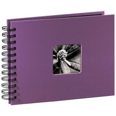 HAMA  Fine Art Spiral Purple 24x17 Cm 50 Pages Photo Album Violet