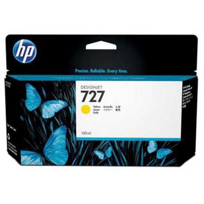 HP  Ink Cart. B3p21a No.727 F&uuml;r Dj T1500/2500/920 Yellow 130ml