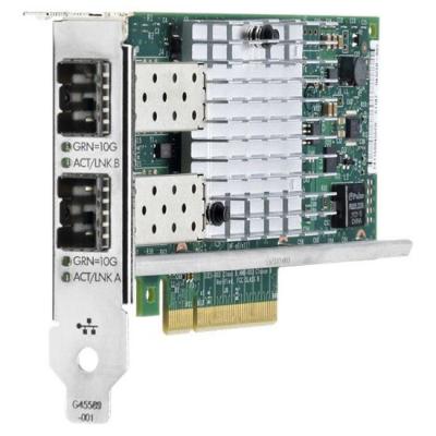 HPE  Ethernet 10gb 2-port Sfp+ X520-da2 Adapter Argent&eacute;