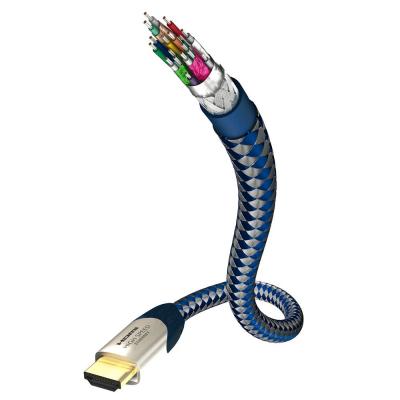 INAKUSTIK  Premium Hdmi Cable With Ethernet 2.0 M Bleu