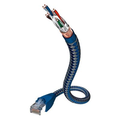 Inakustik Premium Network Cable Cat6 Rj45 1 M Bleu
