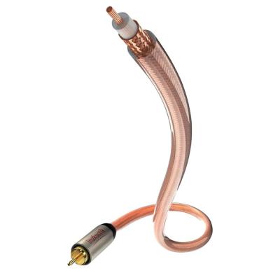 INAKUSTIK  Star Ii Subwoofer Cable Mono Cinch To 2x Cinch 10 M Rose