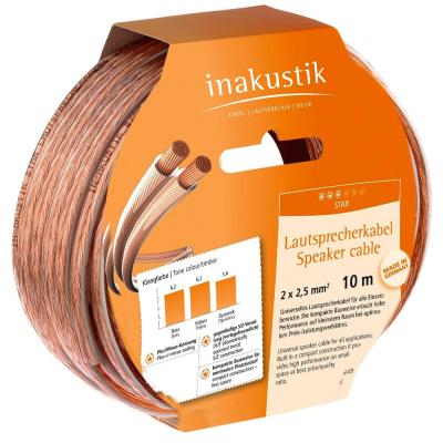 INAKUSTIK In-akustik star ls-reels - c&acirc;ble pour haut-parleur en vrac - 10 m