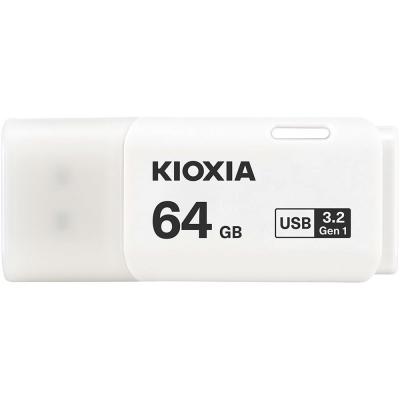 KIOXIA  64GB TransMemory U301 USB 3.2 Flash Drive, White
