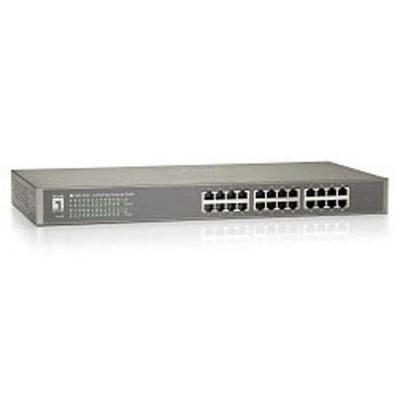 LEVEL ONE Switch  16 puertos 10-100 rack 19"" FSW-2450