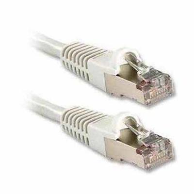 LINDY C&acirc;ble r&eacute;seau Cat.6A S/FTP, cuivre, LSOH, 500MHz, Blanc, 0,5m