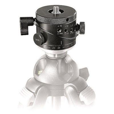 MANFROTTO  300n rotule &agrave; base panoramique &agrave; 360&deg; en aluminium noir
