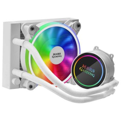 MARS GAMING  Kit Watercooling ML120 RGB - 120mm (Blanc)