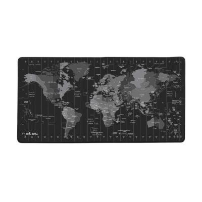 NATEC  Time Zone Map 800 X 400 Mm Mouse Pad Noir
