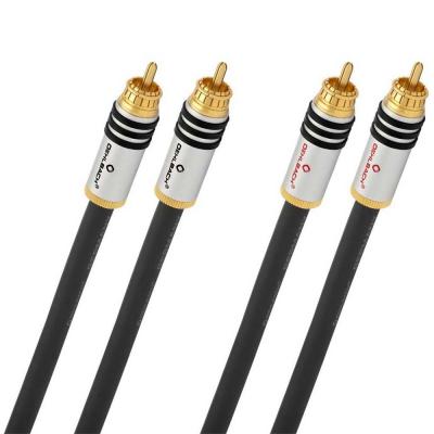 OEHLBACH  D1c2016 0.5 M Rca Cable 2 Units Noir