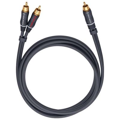 OEHLBACH  D1c23705 5 M Subwoofer Y-rca Cable Noir