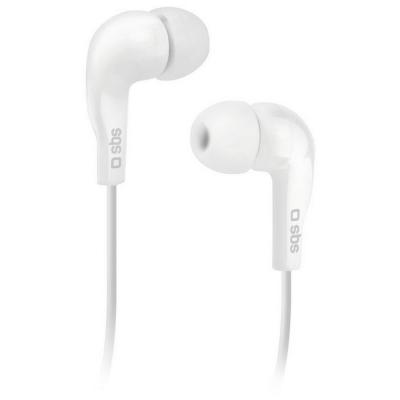 SBS Auriculares  teinearwl blanco jack 3.5mm TEINEARWL