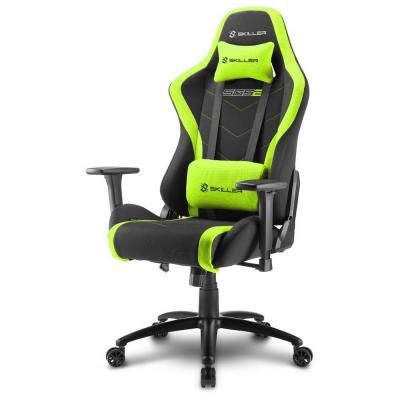 SHARKOON  Chaise, Tissu, Noir/Vert, 55 x 57 x 83 cm