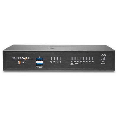 SONICWALL  Tz270 Advanced Edition 1 Year Firewall Noir