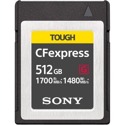 SONY  Carte CFexpress Tough 512Gb R1700/W1480 Type B