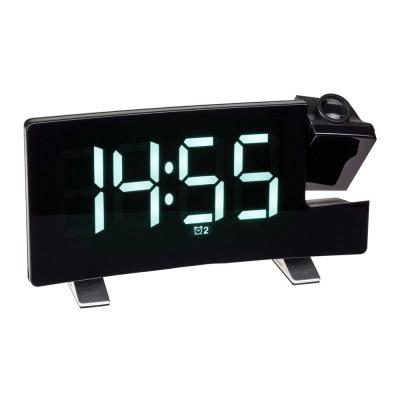 TFA DOSTMANN  60.5015.02 &agrave; quartz R&eacute;veil noir Heures de r&eacute;veil 2