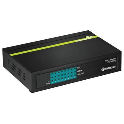 TRENDNET  8 Port Power Over Ethernet+ Gigabit Greenet Switch Noir