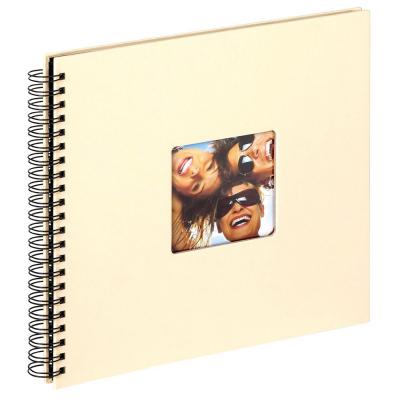 WALTHER  Fun creme Spiral 30x30 50 schwarze Seiten SA110H