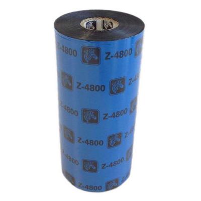 ZEBRA  04800BK11045 Ribbon 4800 Resin, 110 mm, 450 m C-25 mm, Box of 12