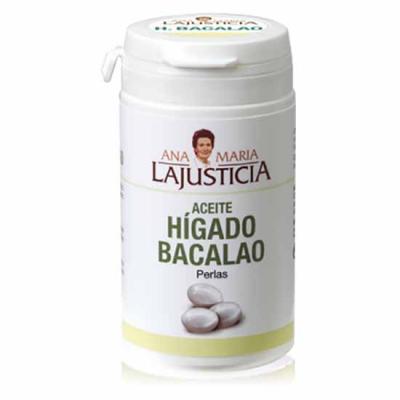 ANA MARIA LAJUSTICIA  Cod Liver 90 Units Neutral Flavour Blanc