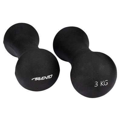 AVENTO  Ensemble de poids de main Bone 2x3 kg Noir