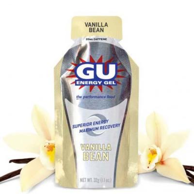 GU  24 Units Vanilla Bean Energy Gels Box Multicolore 