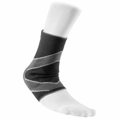MCDAVID  Ankle Sleeve With 4-way Elastic With Gel Buttresses, Black L
