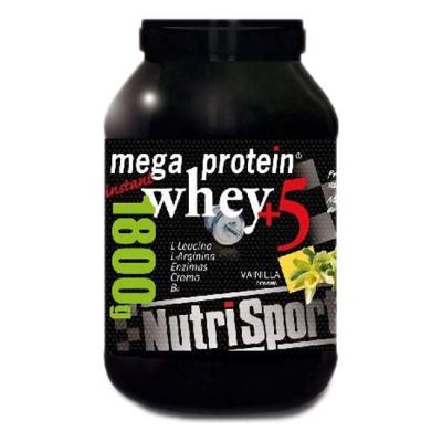 NUTRISPORT  Mega Protein 1.8kg Vanilla Noir 