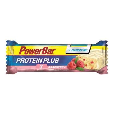 POWERBAR  Protein Plus L-carnitine 35g Energy Bar Raspberry And Yogurt Multicolore 