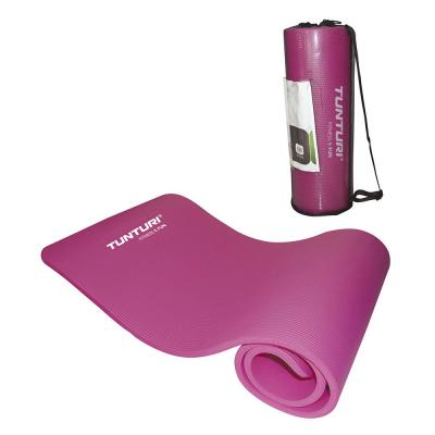 TUNTURI  tapis de fitness avec sac de transport 180 cm rose