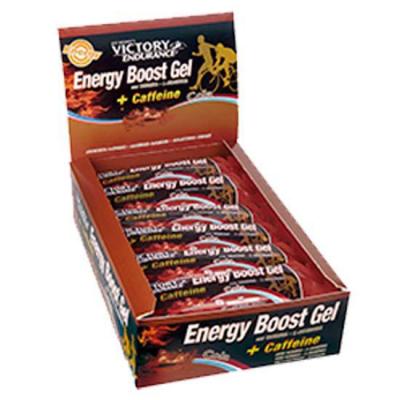 VICTORY ENDURANCE  Energy Up 40g 24 Units Cola Energy Gels Box Marron