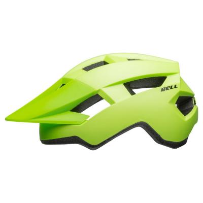 BELL  Spark Junior Jeunes Casque &agrave; v&eacute;lo Enfant, Matte Vert Clair/Noir, Unisize 50-57cm