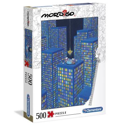  Puzzle 500 pi&egrave;ces : Le d&icirc;ner, Mordillo Coloris Unique