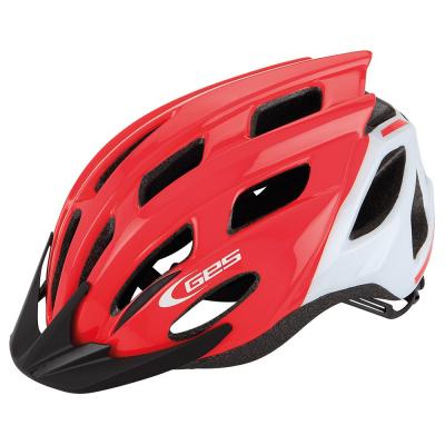 GES Casque junior inmold kore rouge blanc taille s 50 56 285 gr