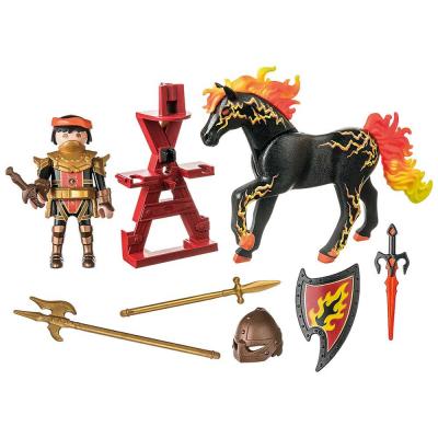 Playmobil Novelmore 71213 Chevalier Burnham Raider Cheval de feu