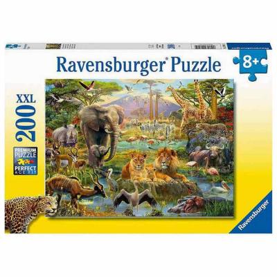 RAVENSBURGER  Savannah Animals Puzzle 200 Pieces Multicolore